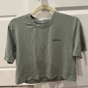 Beyond Yoga Barre3 cropped tee